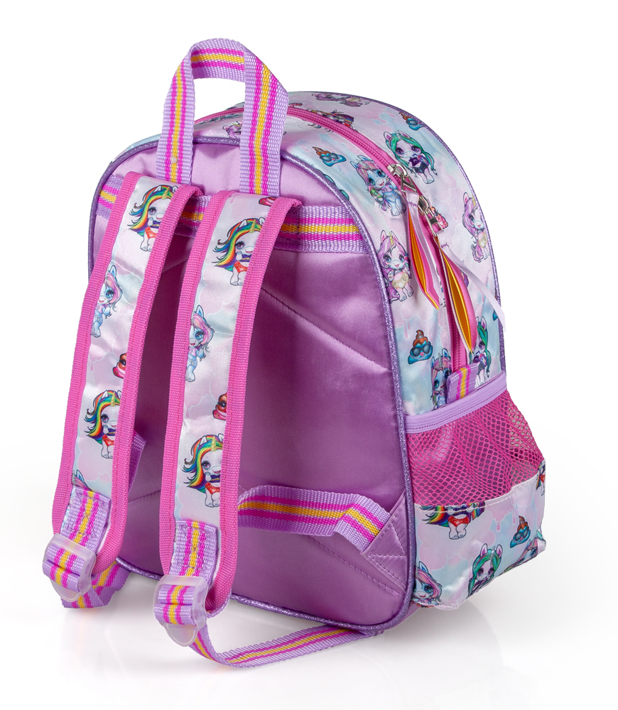 Zaino Asilo Poppies Surprise Unicorn Scuola Bambina Cm.29x25x11-20216