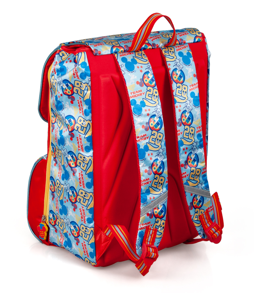 Zaino Estensibile Topolino DISNEY Scuola Borsa Tempo Libero Cm.41x31x20-34312