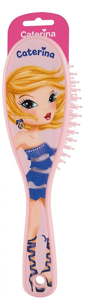 Spazzola per Capelli Top Model Caterina in Plastica