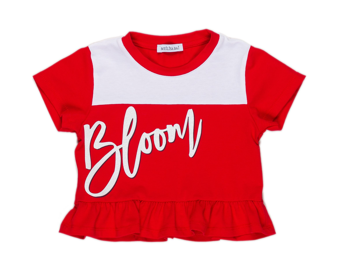 T-Shirt Maglietta Meilisa Bai Bambina Baby Taglie 3/7 Anni - Fl2898