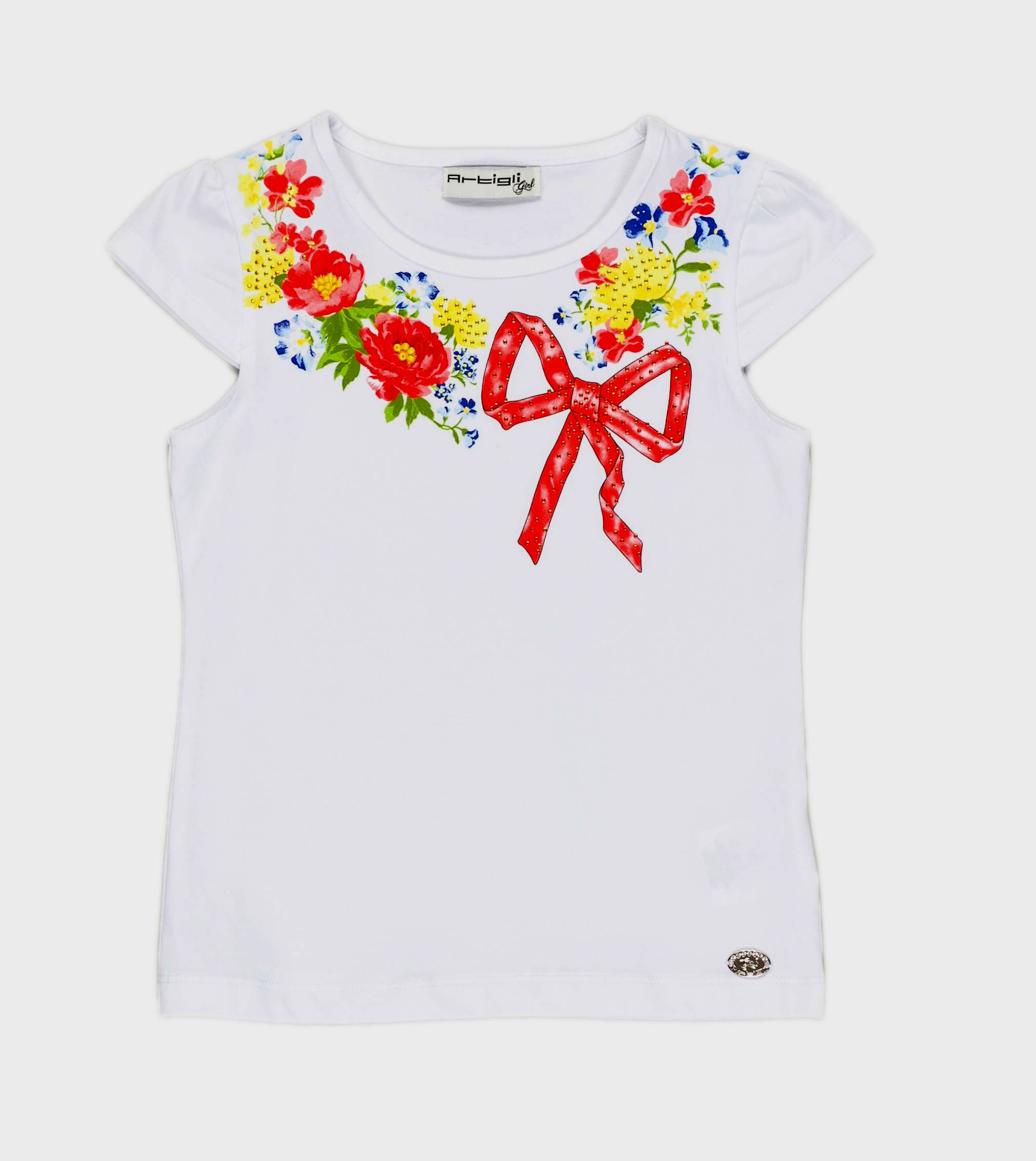 T-Shirt Maglietta Artigli  Bambina Baby Taglie 3/7 Anni - A11919