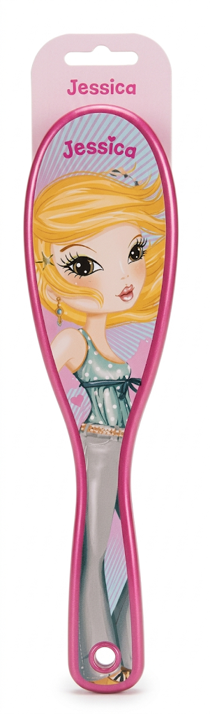 Spazzola per Capelli Top Model Jessica in Plastica
