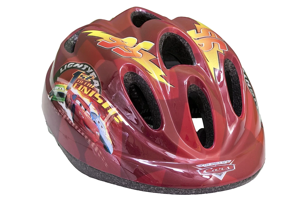 Casco Protettivo Cars per Bici DISNEY Saetta Mcqueen 3/8 Anni 52-56cm Bambino-10829