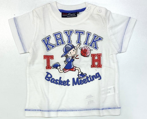 T-Shirt M.c. Krytik Neonato 9/12 Mesi Bianco-69193