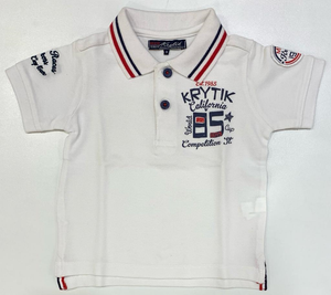 Polo M.c. Krytik T-Shirt Neonato 9/12 Mesi Bianco-79224