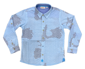 Camicia M.l. Bambino Ubs2 Taglie 4/14 Anni 100%co-0428