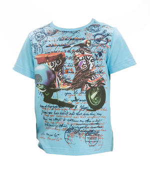 T-Shirt M.c. Bambino Ragazzo Ubs2 Taglie 4/12 Anni 100%co-9458