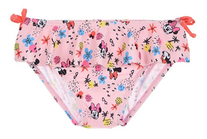 Costume Mare Minnie Mouse DISNEY Mutandina Neonata Bambina 12/36 Mesi-Et0036rosa