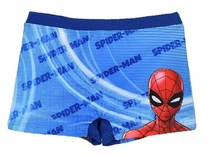 Costume Mare Spiderman Uomo Ragno MARVEL Parigamba Pantaloncino Bambino 3/8 Anni - Et1705blu