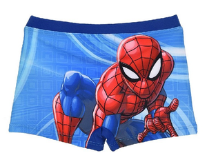 Costume Mare Spiderman Uomo Ragno MARVEL Parigamba Pantaloncino Bambino 3/8 Anni - Et1705blu