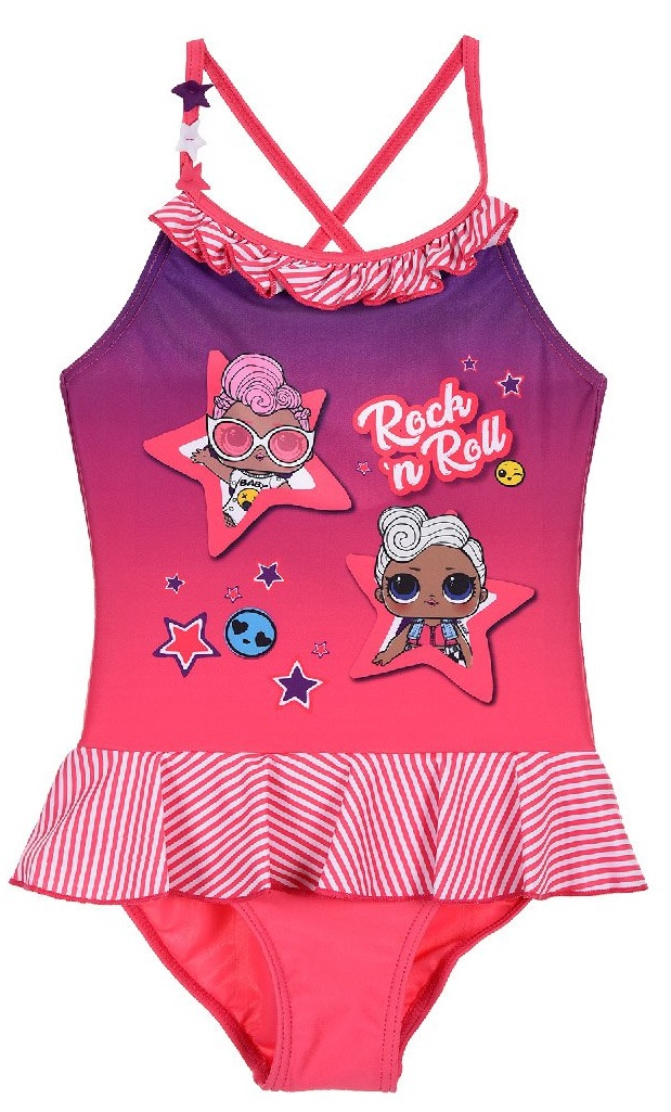 Costume Mare Lol Surprise Intero Bambina 5/10 Anni-Et1916rosa