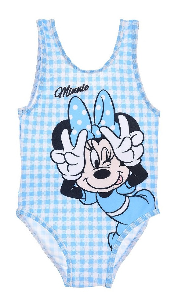 Costume Mare Minnie Mouse DISNEY Intero Neonata Bambina 12/36 Mesi-Et0027azzurro