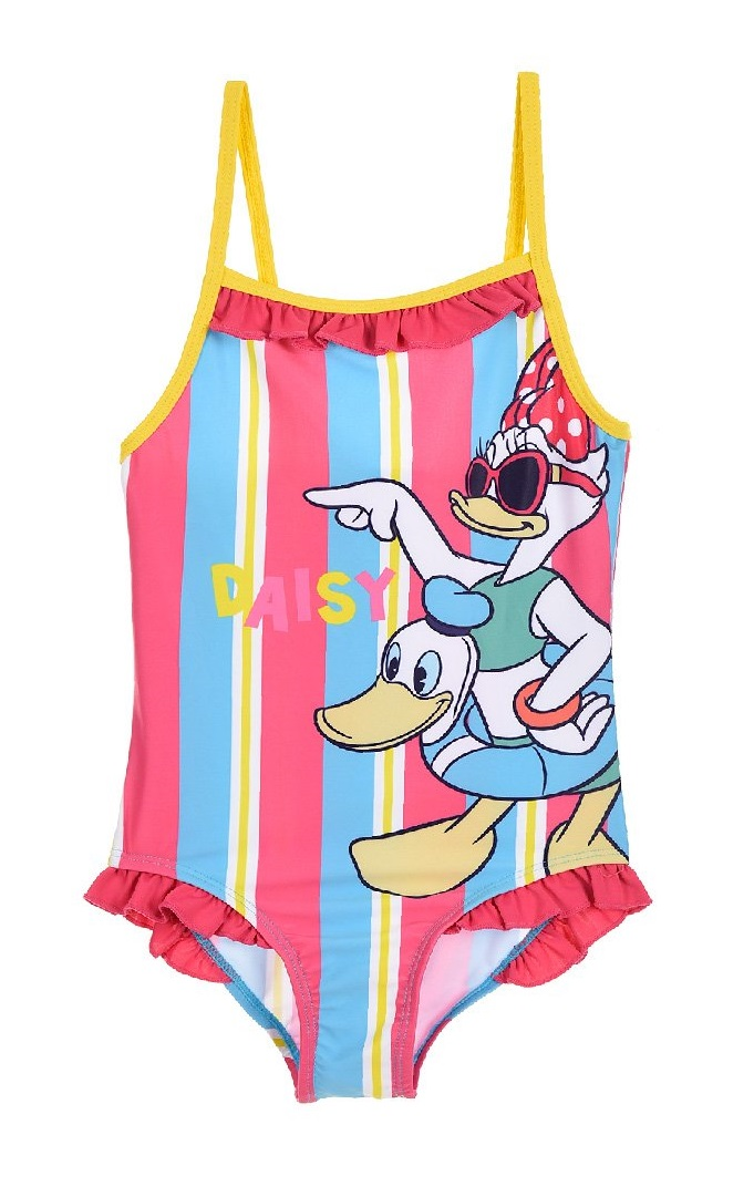 Costume Mare Paperina Daisy DISNEY Intero Bambina 3/8 Anni-Et1739fuxia
