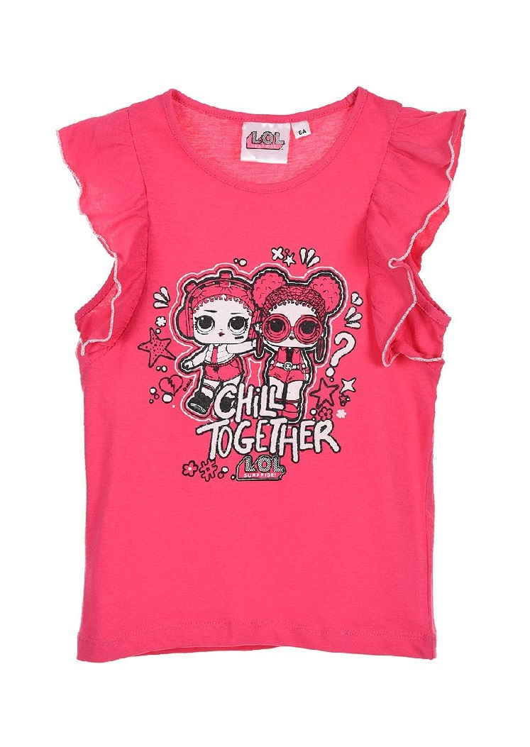 T-Shirt Maglietta Lol Surprise Bambina Sun City Taglie 5/10 Anni-Et1312fuxia