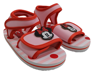 Sandali Minnie Mouse DISNEY Chiusura a Velcro Bambina Dal 22 Al 28 - Wd12933