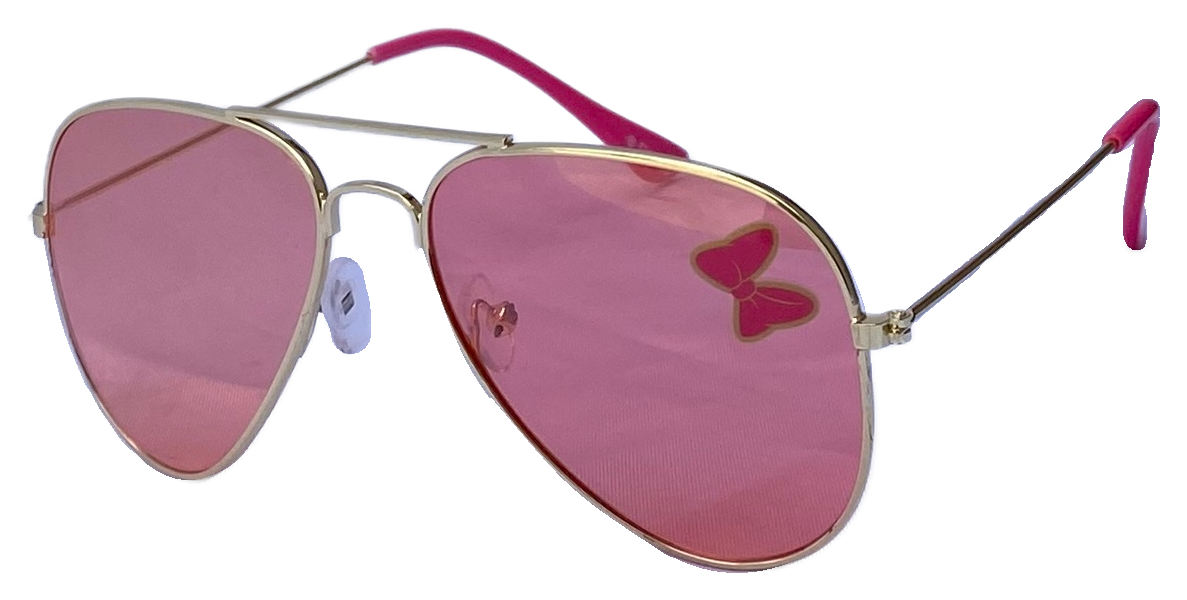 Occhiali da Sole Minnie Mouse DISNEY in Metallo Lenti Colorate con Filtro Uv400 - Wd21012