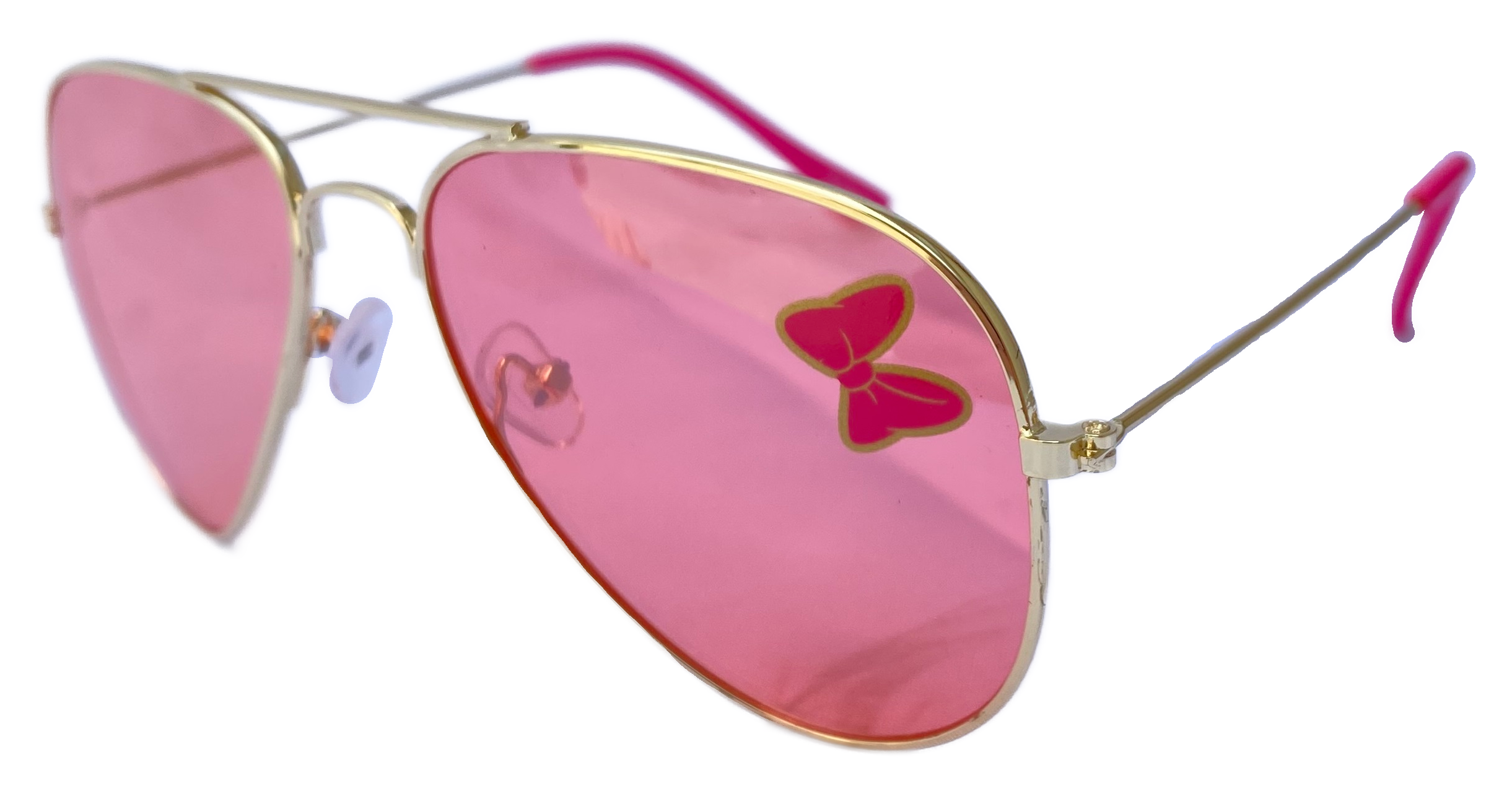 Occhiali da Sole Minnie Mouse DISNEY in Metallo Lenti Colorate con Filtro Uv400 - Wd21012