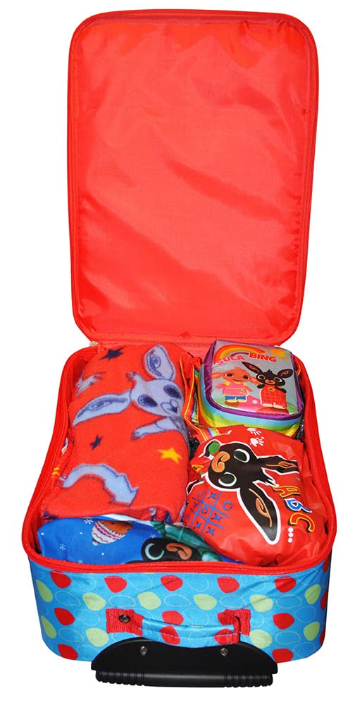 Trolley Semirigido Bing Valigia 2 Ruote in Tessuto 52 X 33 X 17 CM  per Bambini- Q01089mc