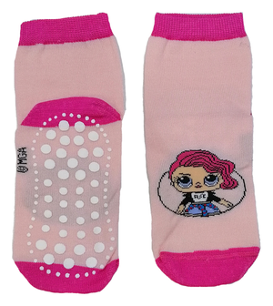 Calzini Antiscivolo Lol Surprise in Cotone Mercerizzato 4 Paia Taglie 23/34 - Lol2605