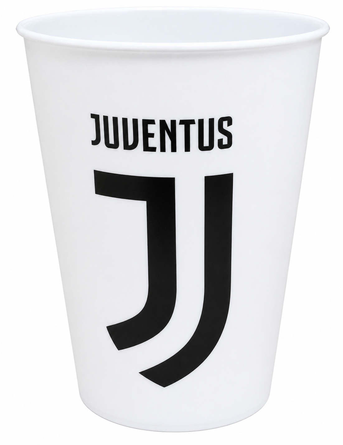 Bicchiere Juventus Campioni Bianconeri Plastica Ml.260 Cm. 10x7,5 - C02jv