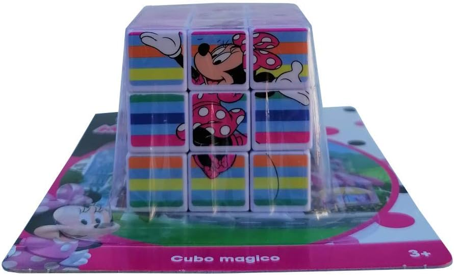 Cubo Magico Minnie Mouse DISNEY Cubo di Rubik Puzzle 6x6x6cm - Min0701
