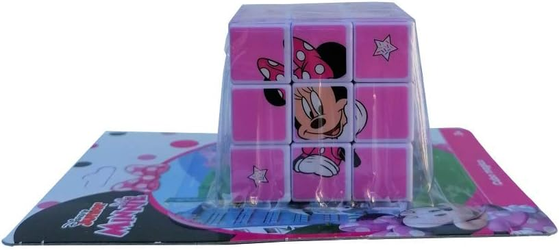 Cubo Magico Minnie Mouse DISNEY Cubo di Rubik Puzzle 6x6x6cm - Min0701