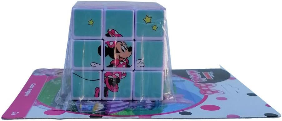 Cubo Magico Minnie Mouse DISNEY Cubo di Rubik Puzzle 6x6x6cm - Min0701