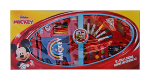 Valigetta Colori Mickey Mouse DISNEY Topolino 30 Pezzi in Confezione Regalo Tempo Libero Bambino - Mic0650