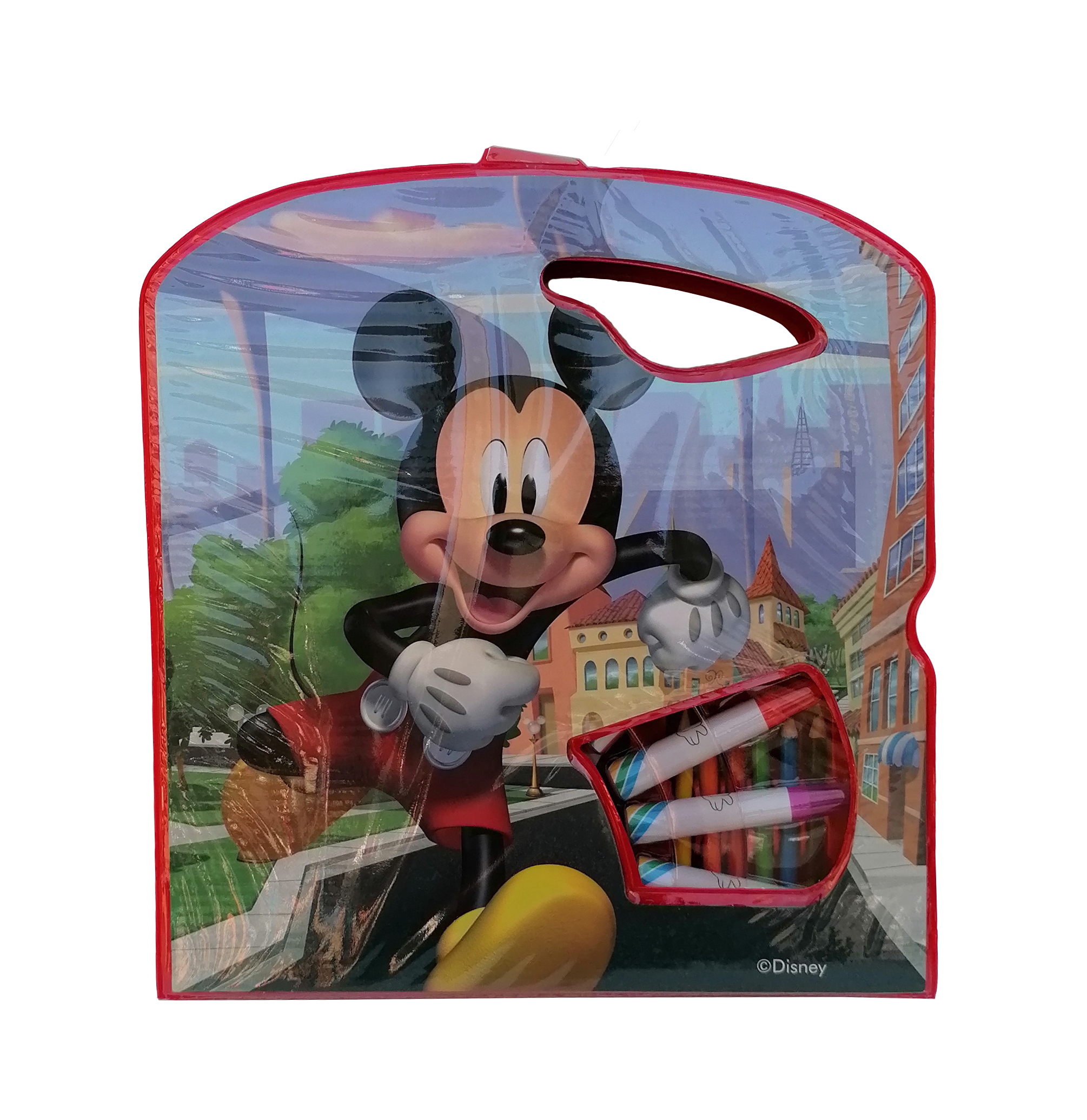 Valigetta Colori Mickey Mouse DISNEY Topolino 30 Pezzi in Confezione Regalo Tempo Libero Bambino - Mic0650