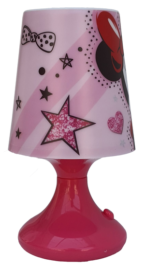 Luce Lampada Minnie Mouse DISNEY Comodino a Batterie Confezione Regalo - Wd21232