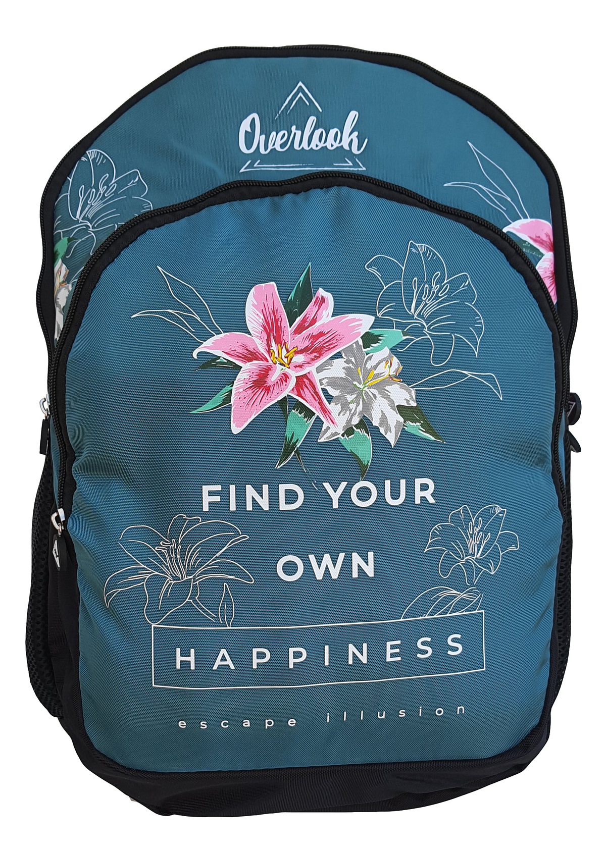 Zaino Overlook Multitasche Scuola Viaggio Tempo Libero 46x31x15 CM - Ov0602a/v