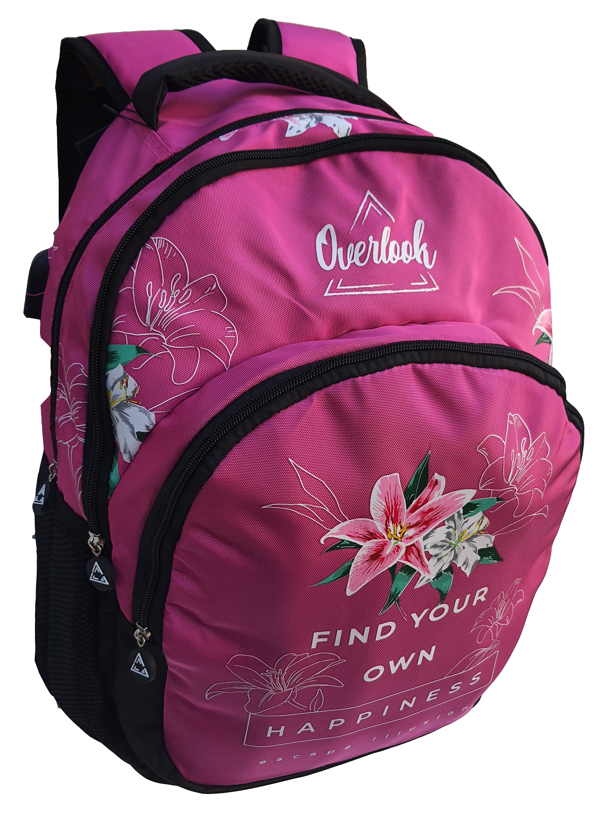 Zaino Overlook Multitasche Scuola Viaggio Tempo Libero 46x31x15 CM - Ov0602a/f