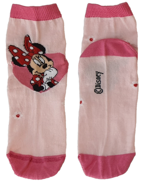 Calzini Minnie Mouse DISNEY in Cotone Mercerizzato 4 Paia Taglie 23/34 - Min273