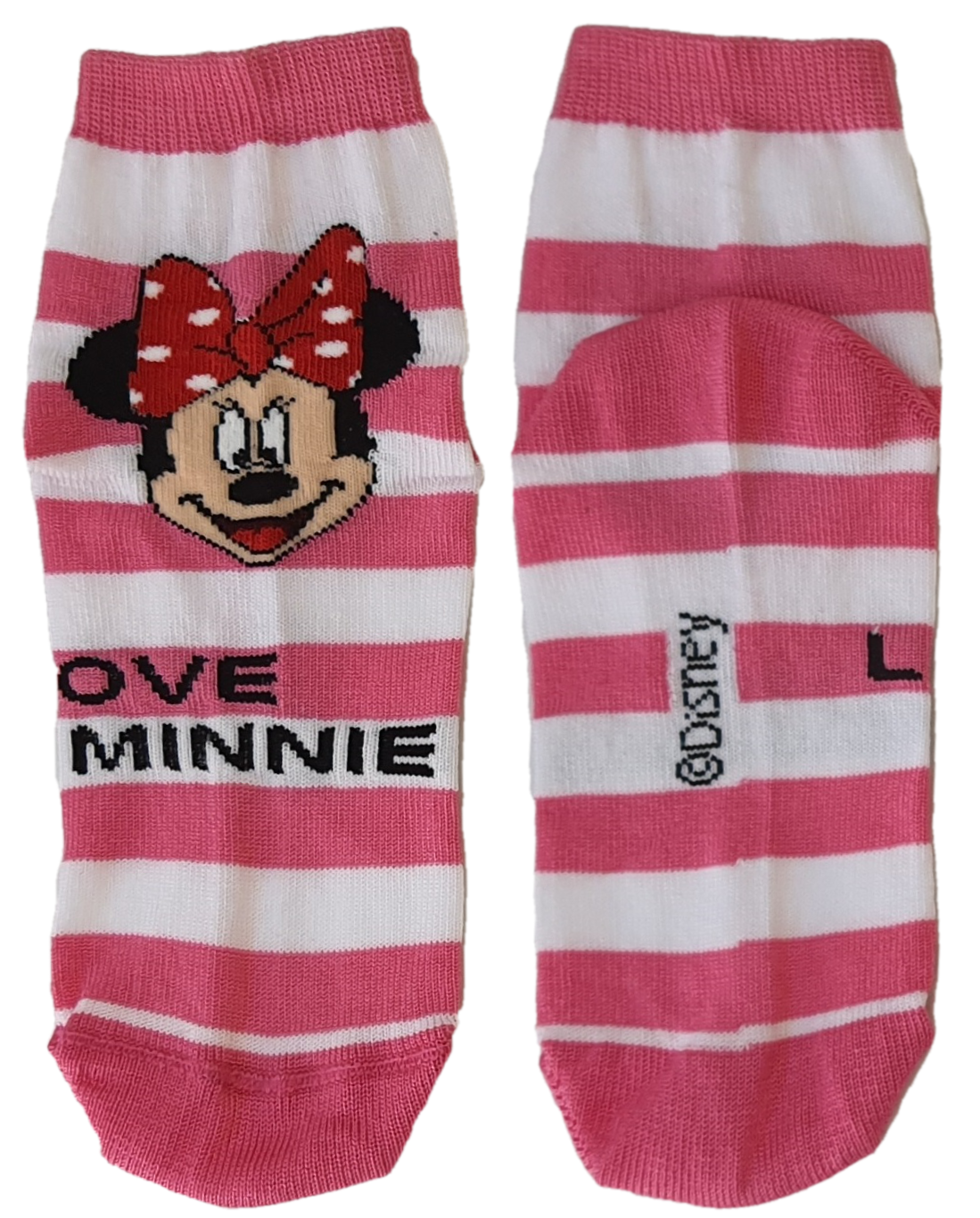Calzini Minnie Mouse DISNEY in Cotone Mercerizzato 4 Paia Taglie 23/34 - Min273