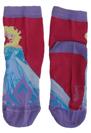 Calzini Frozen DISNEY Elsa Anna in Cotone Mercerizzato 4 Paia Taglie 23/34 - Fro0619