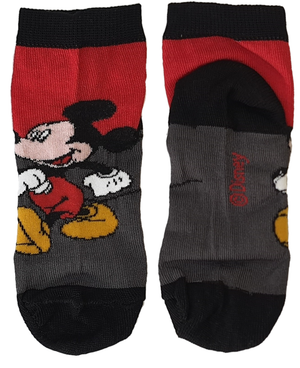 Calzini Mickey Mouse DISNEY Topolino in Cotone Mercerizzato 4 Paia Taglie 23/34 - Mik485