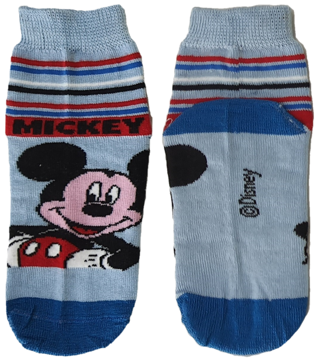 Calzini Mickey Mouse DISNEY Topolino in Cotone Mercerizzato 4 Paia Taglie 23/34 - Mik485