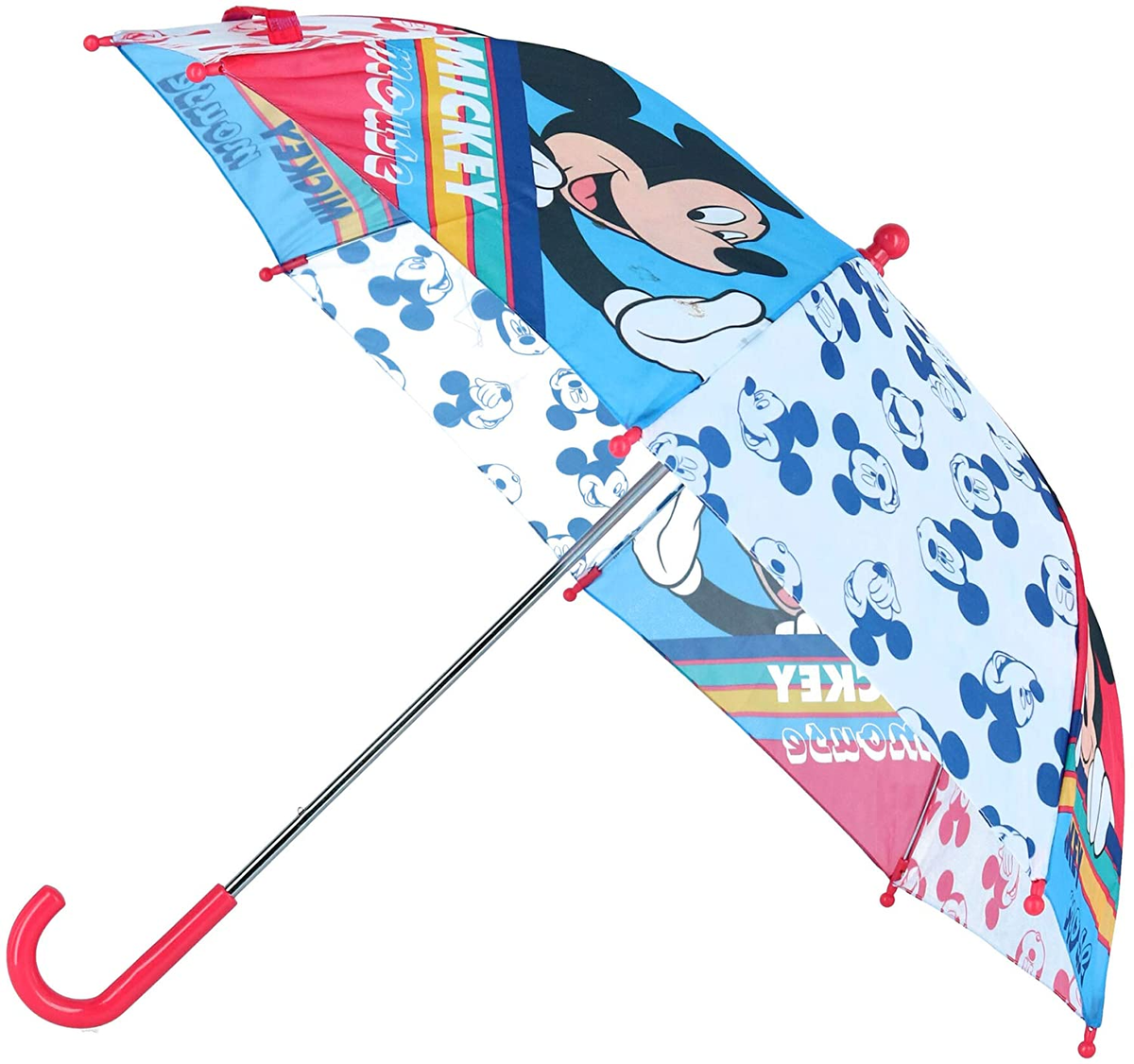 Ombrello Mickey Mouse DISNEY Topolino 8 Raggi 67 CM Bambino - Wd21487