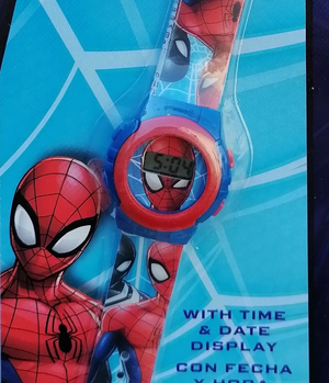 Orologio da Polso Digitale Spiderman MARVEL Uomo Ragno in Confezione Regalo - Wd15761