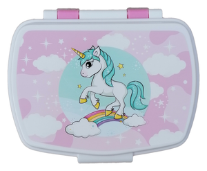 Set Unicorno Bicchiere con Cannuccia + Portamerenda Bpa Free - Uni22/2pz