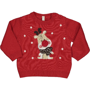 Maglione T-Shirt M.l. Maglietta Neonata Mauli 3/12 Mesi 20% Co 50% Pc 20% Vi 10% Wo- 96604.00.56m