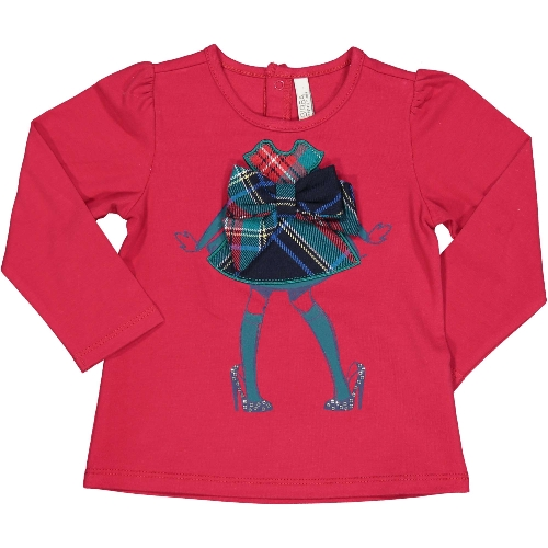 T-Shirt M.l. Maglietta Neonata Mauli 6/30 Mesi 95% Co 5% Ea - 94066.00.57m