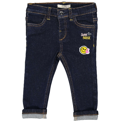 Pantalone Lungo Jeans Neonata Mauli 6/30 Mesi 97%co 3%ea  - 92502.00.60a