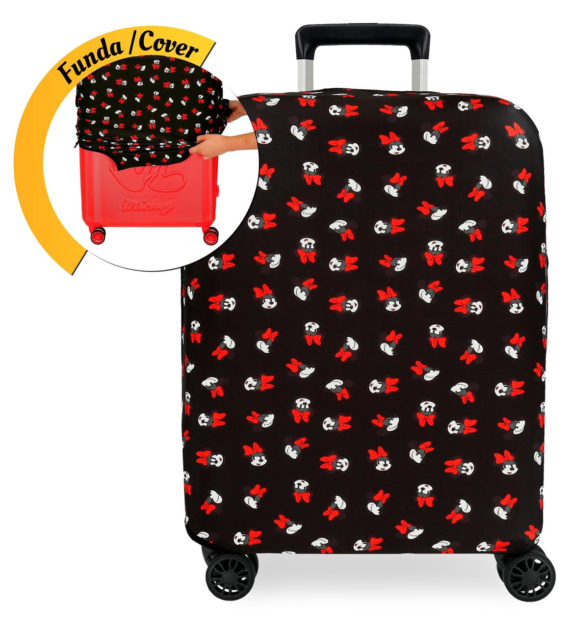 Copertura per Trolley 68 CM Minnie Mouse DISNEY Coprivaligia Antigraffio Lavabile - 3736863