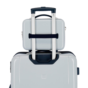 Beauty Case Froze Elsa e Anna DISNEY Borsa Viaggio in ABS Adattabile a Trolley - 4053921