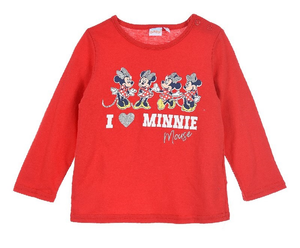 T-Shirt Minnie Mouse DISNEY Maglietta Neonata Sun City 6/24 Mesi - Th0002/r