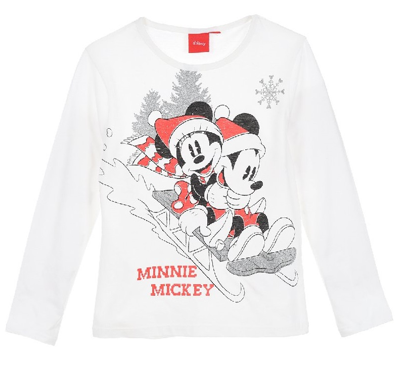 T-Shirt Minnie Mouse DISNEY Maglietta Bambina Sun City 3/8 Anni - Th1134/b