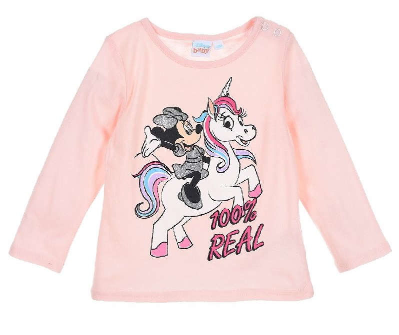 T-Shirt Minnie Mouse DISNEY Maglietta Neonata Sun City 6/24 Mesi - Th0003/r