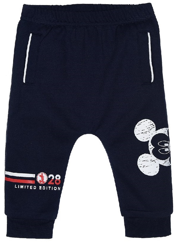 Pantalone Tuta Topolino DISNEY Neonato Bambino Sun City 6/24 Mesi - Th0041blu