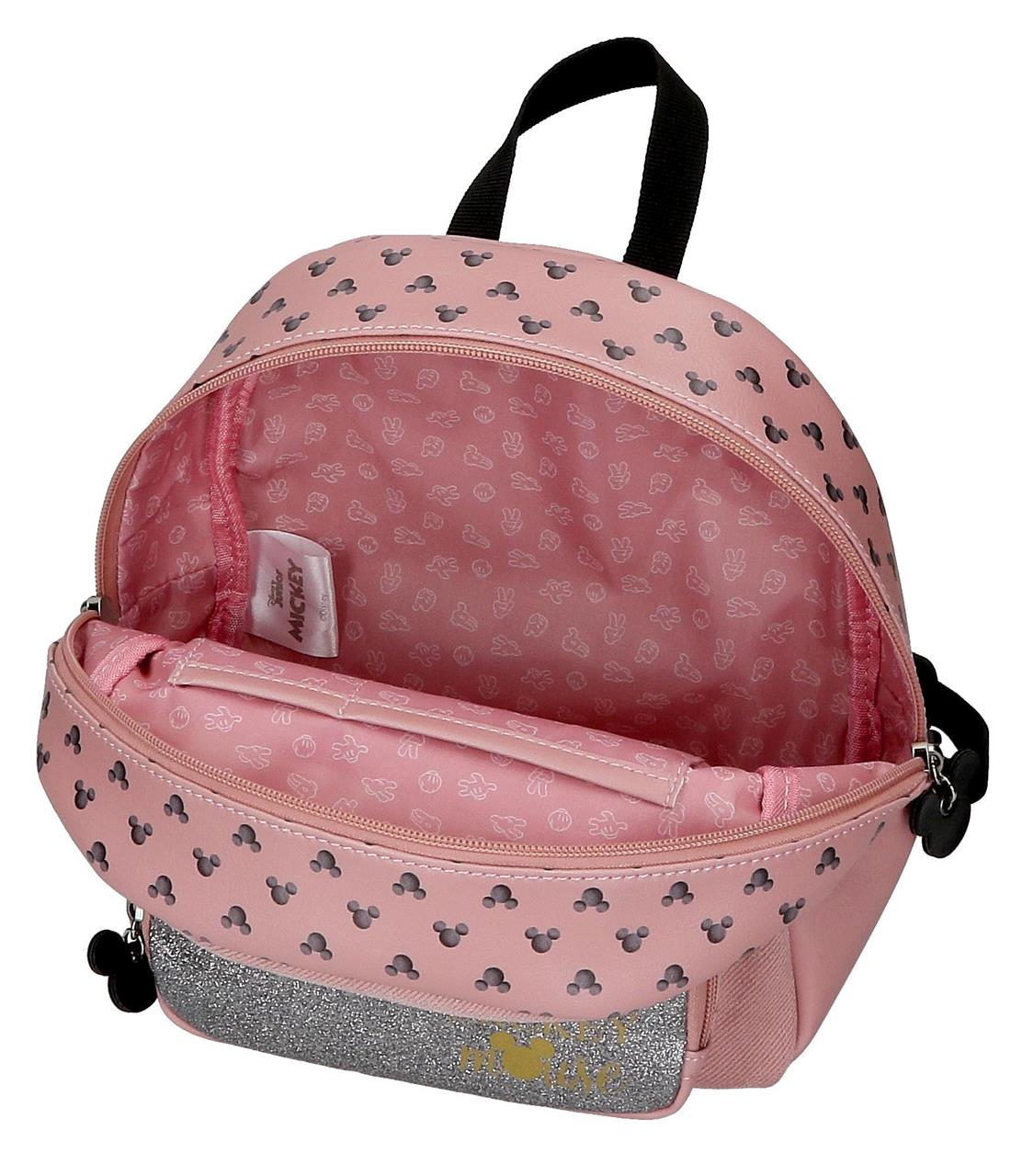Zainetto da Passeggio Topolino DISNEY Borsa 25 CM per Bambine e Ragazze - 3742061